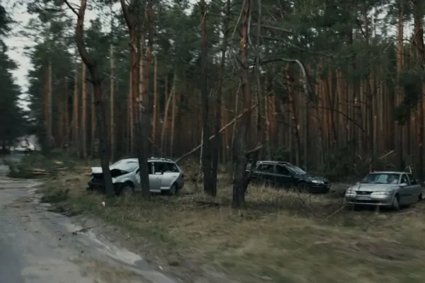 Kolizja na DK59 w Woli Muntowskiej – ruch wahadłowy