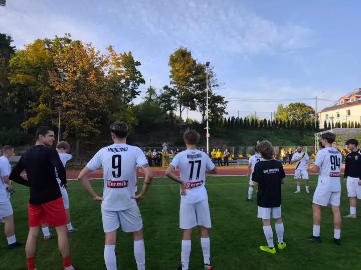 Mrągowia Mrągowo wygrywa z Olimpią Olsztynek 2:0