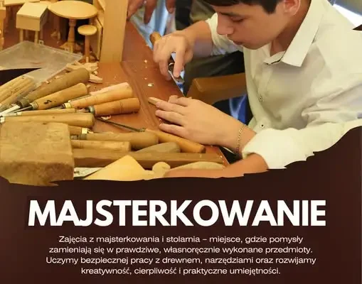 GOK Pegaz obniża wiek uczestników zajęć z majsterkowania – zapisy od 7. roku życia