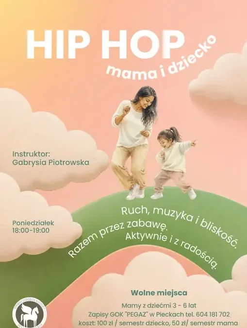 Zajęcia „Mama i Dziecko” w GOK Pegaz w Pieckach – trwają zapisy
