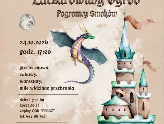 Pogromcy Smoków: Zaczarowany Ogród w Pieckach zaprasza dzieci na wyprawę