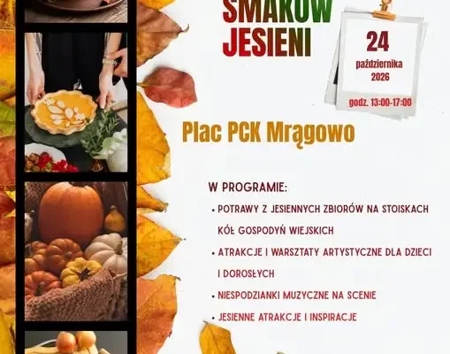 Festiwal Dyni i Smaków Jesieni w Mrągowie — druga edycja już 24 października