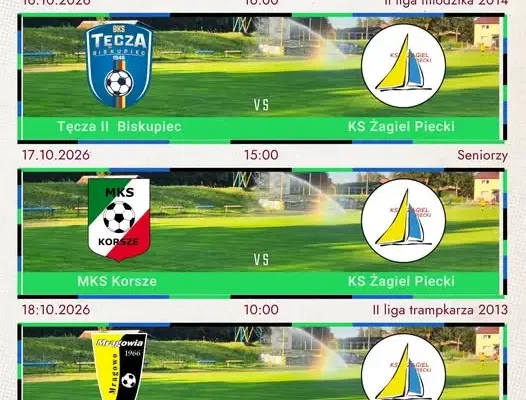 Weekend ligowy KS Żagiel: wszystkie drużyny na wyjazdach