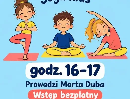 Joga dla dzieci w GOK Sorkwity – bezpłatne zajęcia już dziś