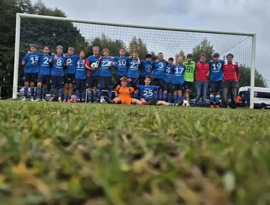 MKS Kłobuk Mikołajki wygrywa 6:2 z Roną Ełk w lidze trampkarzy