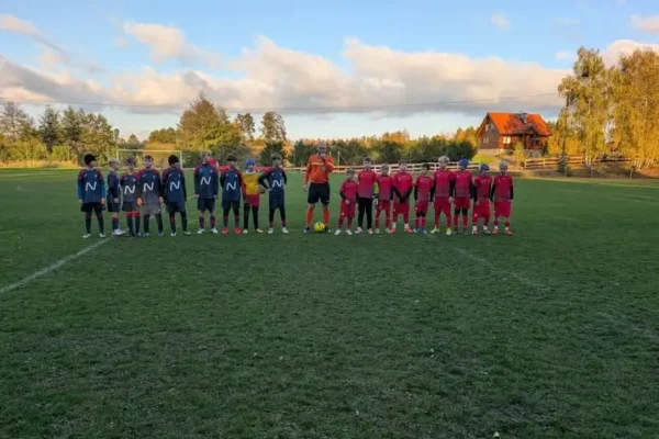 Młodzik D2 MKS Kłobuk Mikołajki przegrywa z Vęgorią Węgorzewo 1:5