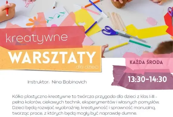 GOK „Pegaz” w Pieckach zaprasza dzieci na zajęcia artystyczne – są wolne miejsca