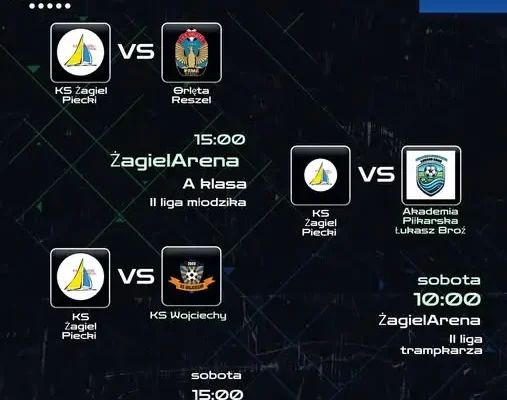 Weekend pełen piłkarskich emocji na ZagielArena – zapowiedź meczów