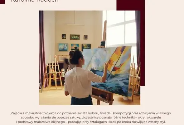 GOK Pegaz w Pieckach zaprasza na warsztaty fotograficzne i malarskie