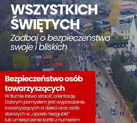 Bezpieczeństwo podczas Wszystkich Świętych – o czym pamiętać?