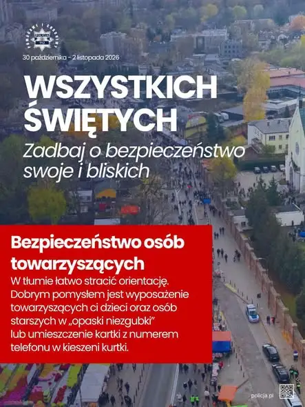 Bezpieczeństwo podczas Wszystkich Świętych – o czym pamiętać?