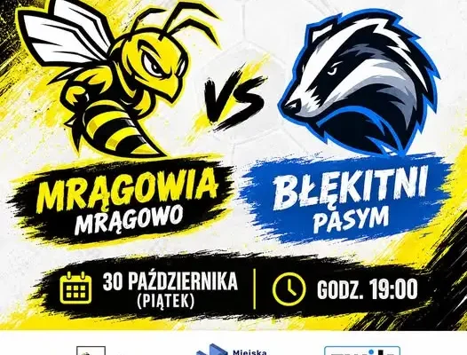 Mrągowia Mrągowo zagra ostatni mecz rundy jesiennej – piątek, godz. 19:00