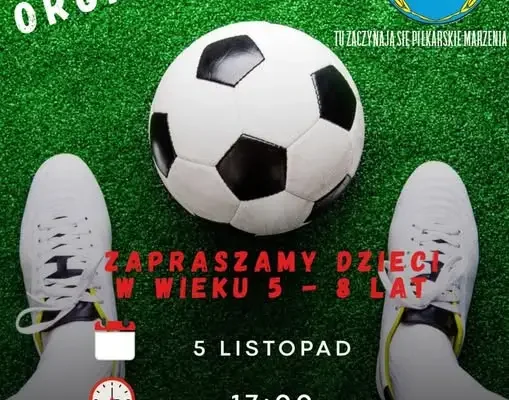Piłkarska jesień przenosi się na halę – nowa grupa dla dzieci w Sorkwitach